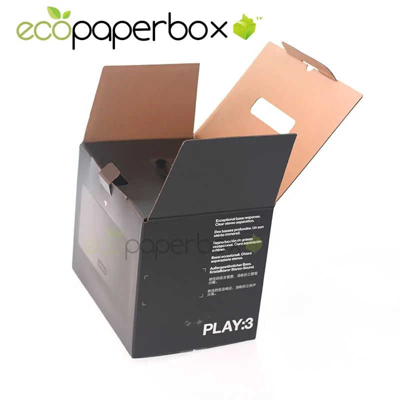 Corrugated Box with Plastic Handle for Kitchen Utensils Packaging Manufacturer China - 3