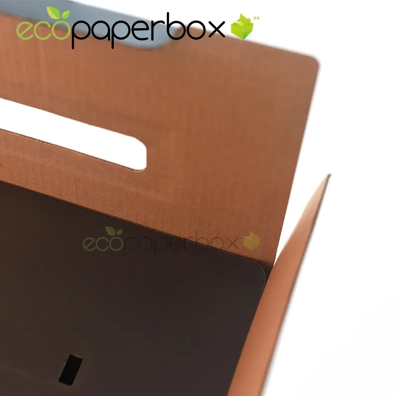 Corrugated Box with Plastic Handle for Kitchen Utensils Packaging Manufacturer China - 4
