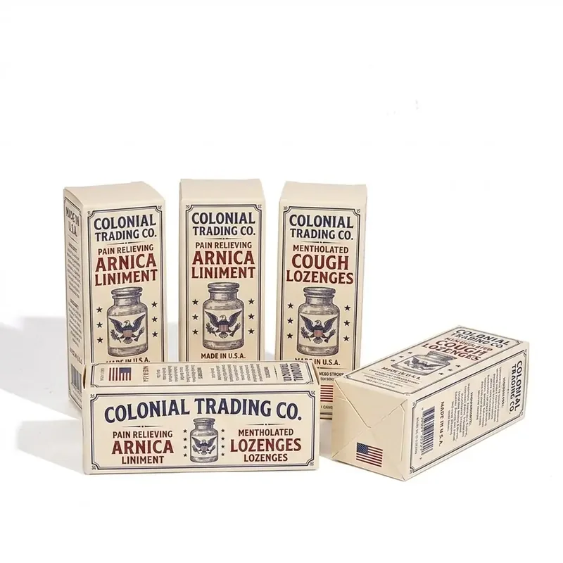 Custom Auto Bottom Folding Carton - Crash Lock Bottles