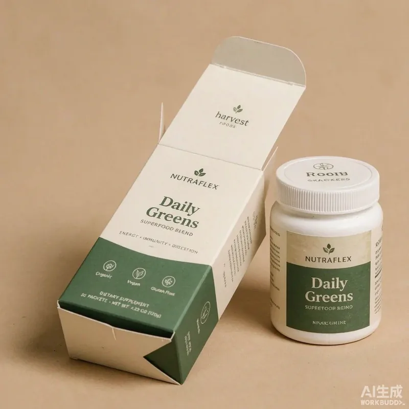 Custom Reverse Tuck End Folding Carton - RTE Retail