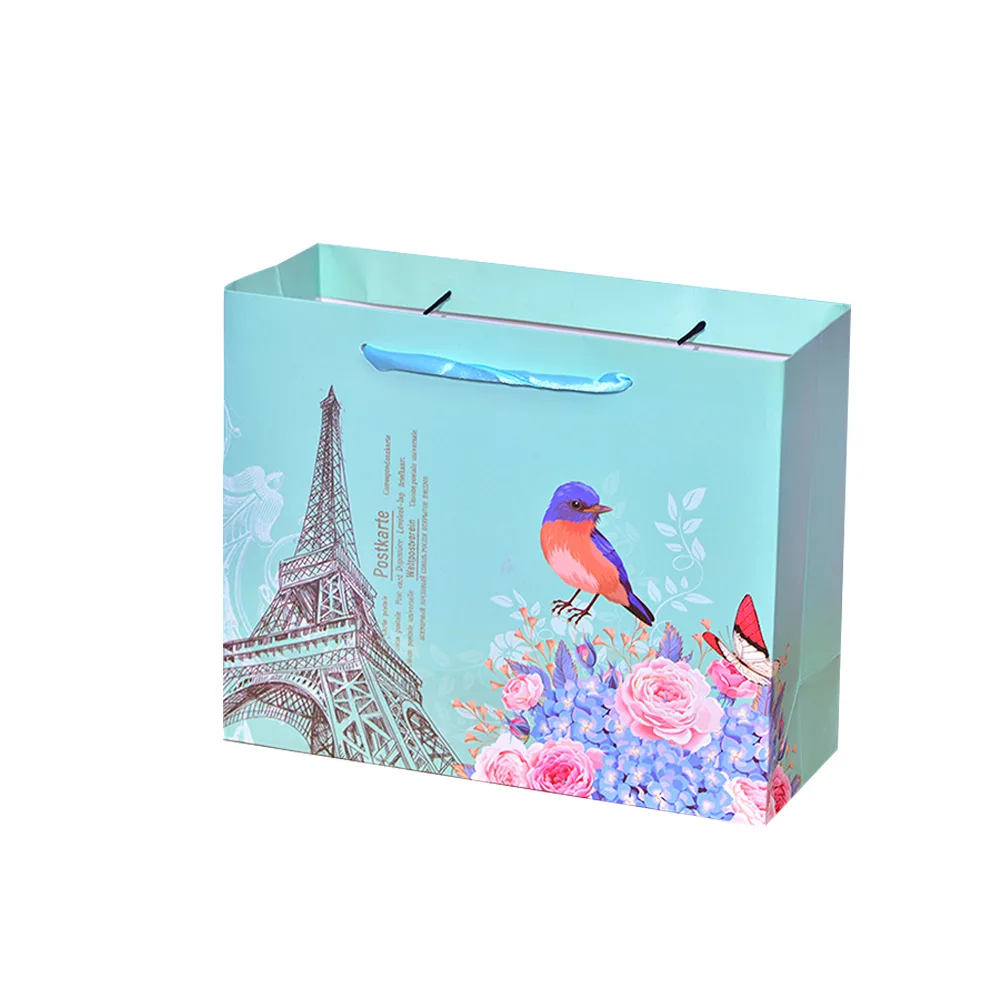 Recycled Gift Bags Paper Bag Folding Manufacturer