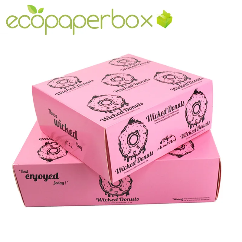 Donut Subscription Box Takeaway Food Packaging Boxes Personalized Bakery Boxes - 3