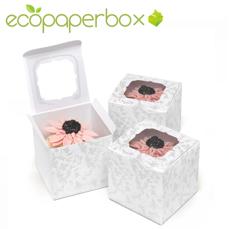 custom individual doughnut boxes personalised donut packaging box with window australia