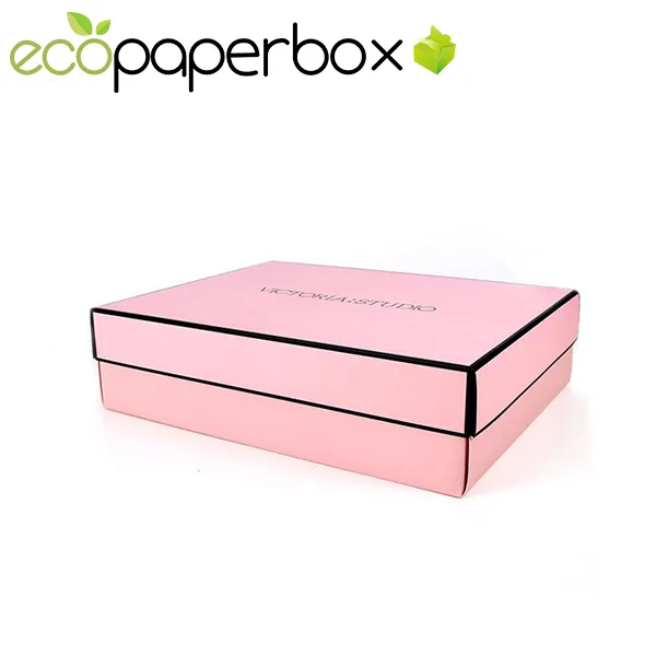 Apparel Gift Boxes with Logo Custom Printed Garment Gift Boxes with Lids Canada