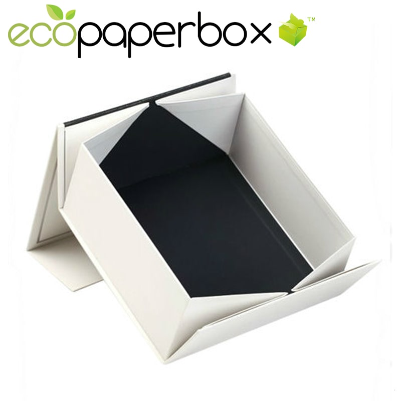 Custom Luxury Collapsible Carboard Gift Box with Magnetic Closure Foldable Gift Box Packaging with Lid