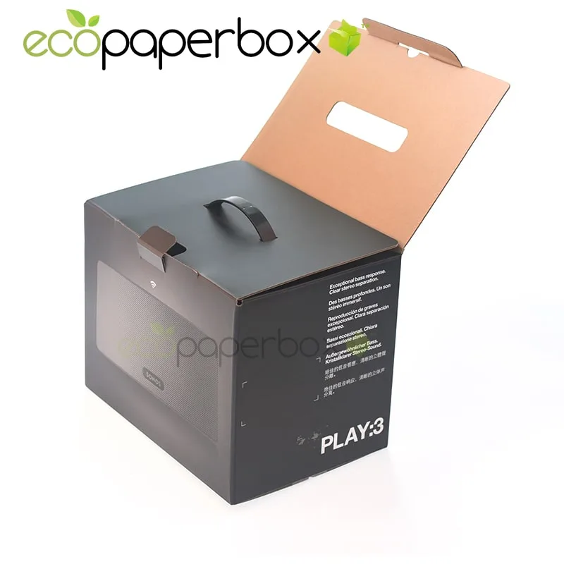 Corrugated Box with Plastic Handle for Kitchen Utensils Packaging Manufacturer China