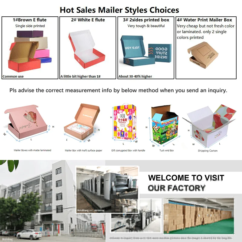 Printed Mailer Boxes Canada Corrugated Shipping Packaging Boxes for Small Business - 3