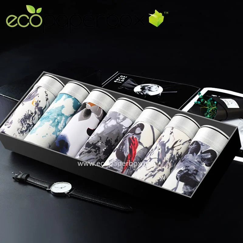 Mens Underwear Subscription Box Australia Corrugated Roll End Tuck Top Mailer Box - 3