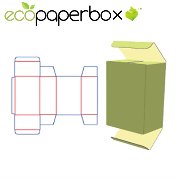 Straight Tuck End Box STE Cosmetic packaging Cardboard Box EPB0067-0210