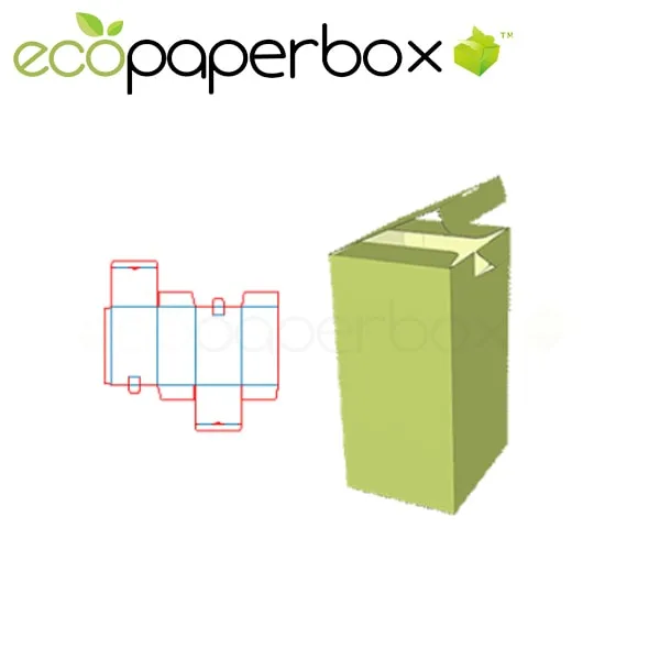 Reverse Tuck End Paper Box with two lock EPB0071-A001B