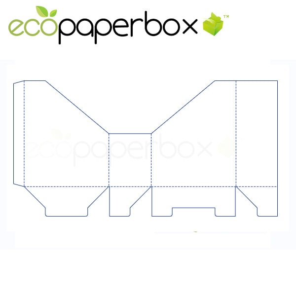 Custom Lock bottom File box display box exhibition commodity packaging design ECOSD00033-H013