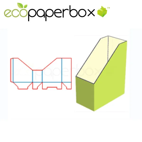 Lock Bottom File Box Display Box Exhibition Commodity Packaging Design Ecosd00033-H013