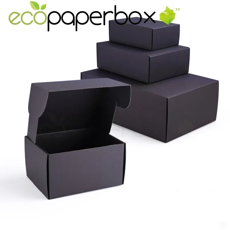 Logo Black Box Mailers Corrugated Packaging Australia from China