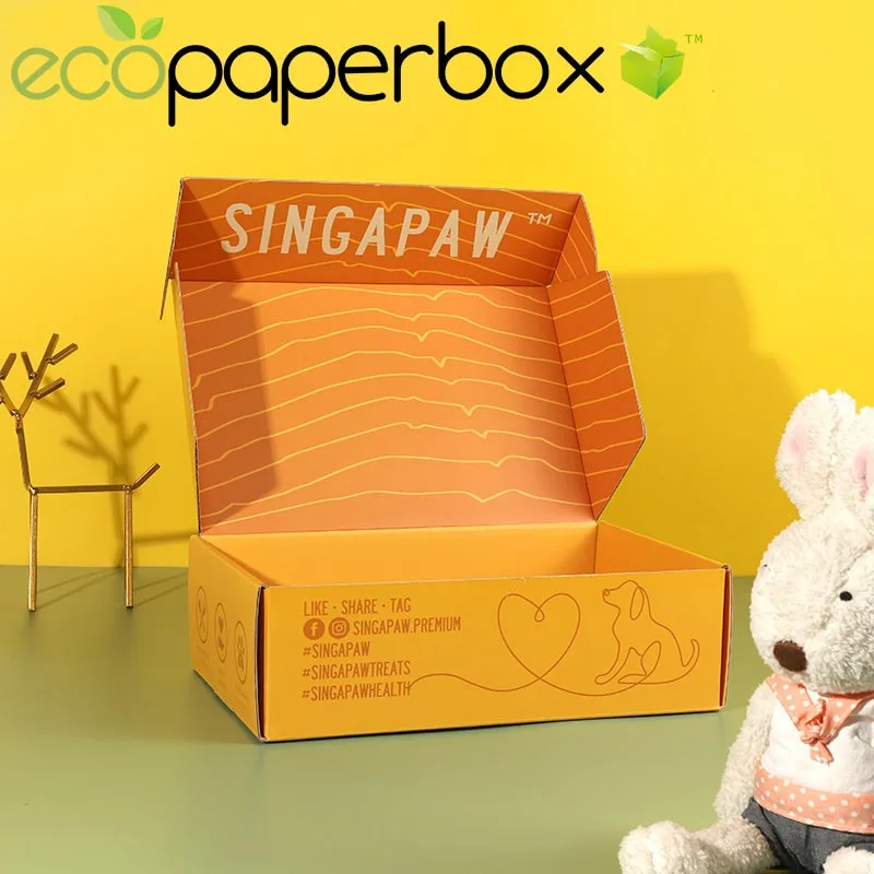 Cute Decorative Mailer Boxes Corrguated Cardboard Boxes for Christmas - 2