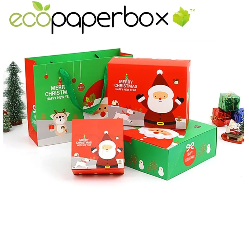 Cute Decorative Mailer Boxes Corrguated Cardboard Boxes for Christmas - 4