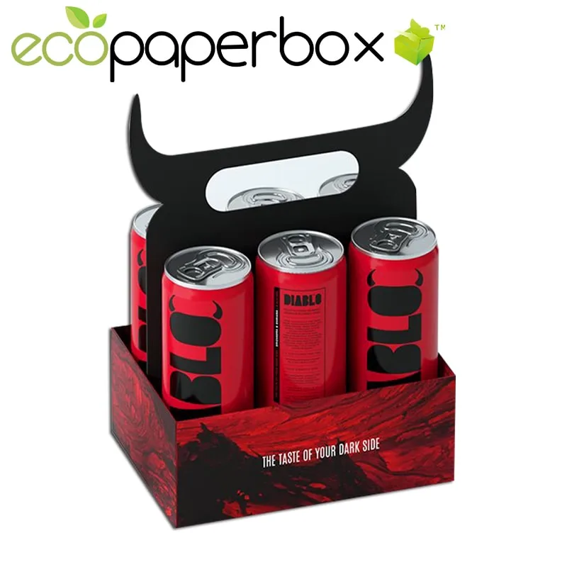 Corrugated Cardboard Beer Carriers 6 Pack and 4 Pack Bottle Holder - 3