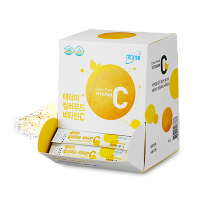 Custom Vitamin Display Box with Window