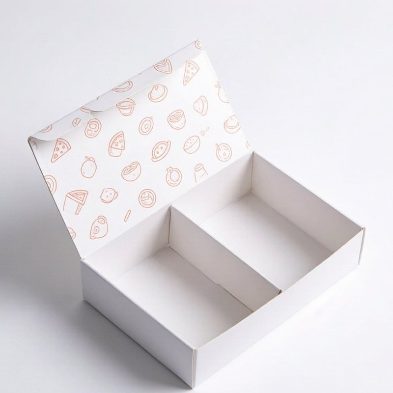 Custom Two-Compartment Meal Boxes - 2
